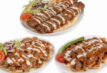 KEBAB WITH SAUCE
