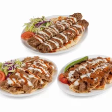 KEBAB WITH SAUCE