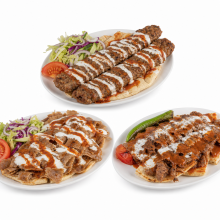 KEBAB WITH SAUCE